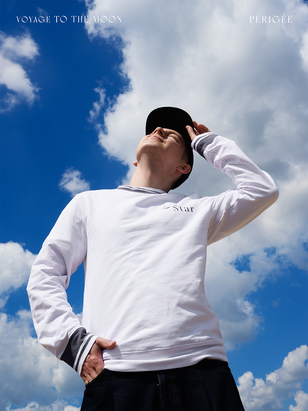 Long-sleeved unisex sweatshirt
